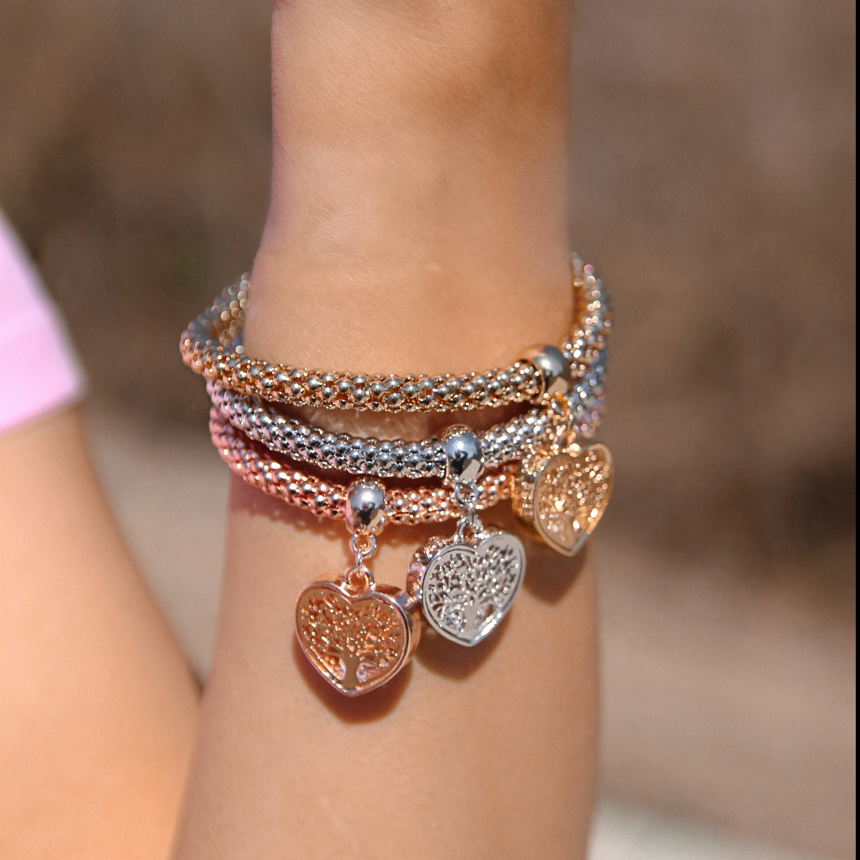 Tree of Life - Limited Edition Heart Charm Bracelet