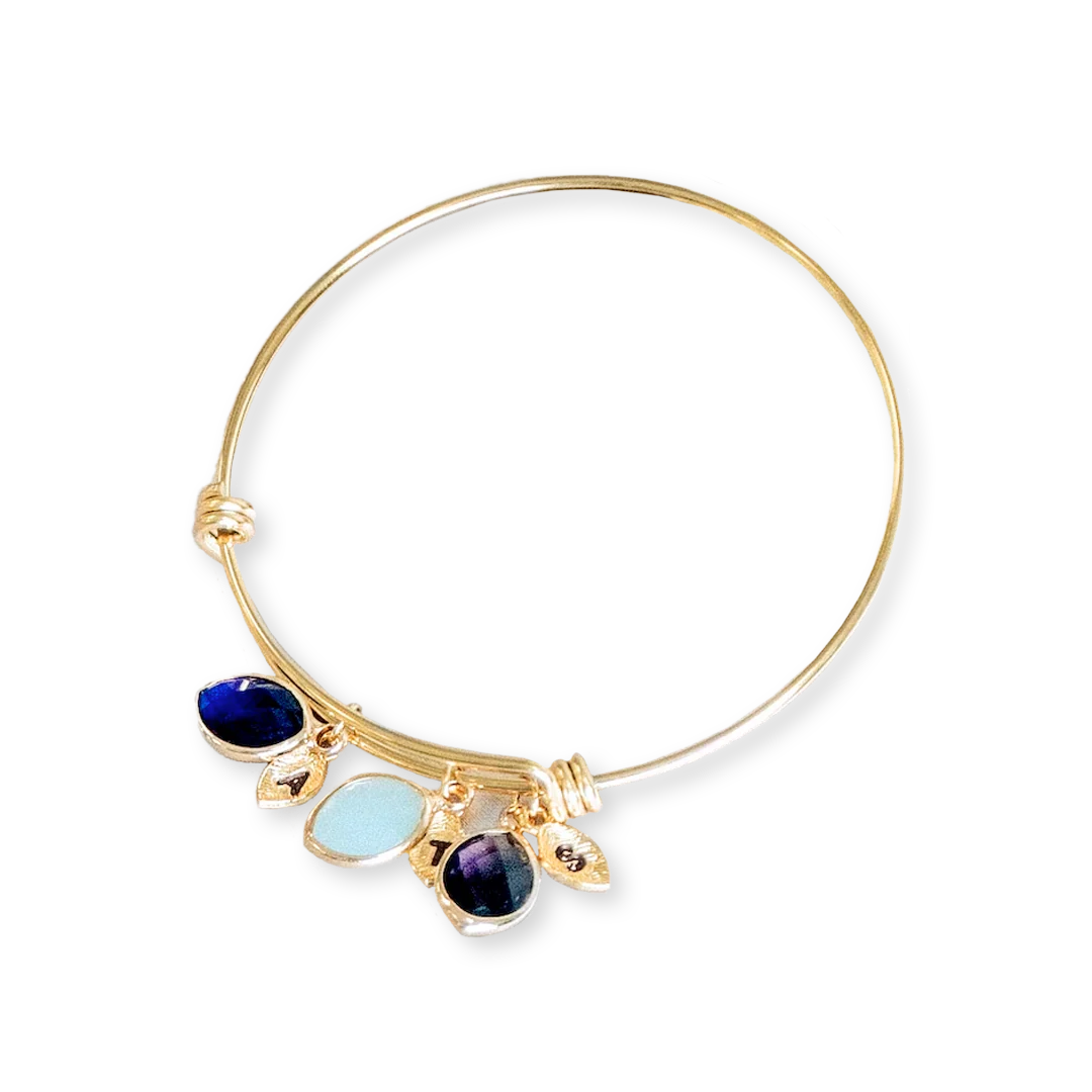 Birthstone Family Charm Bracelet