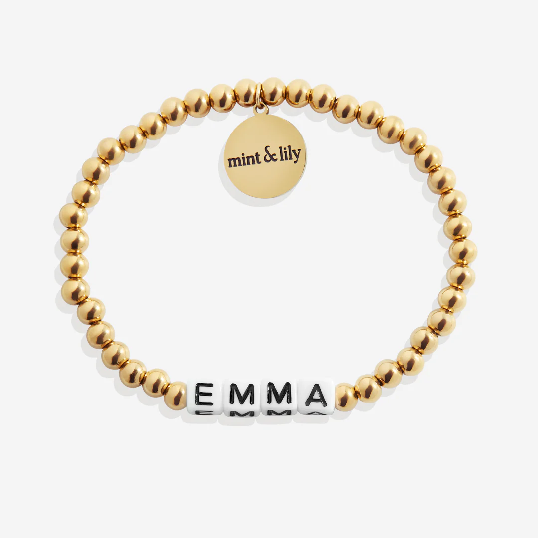 Custom Waterproof Gold Beaded Friendship Bracelet