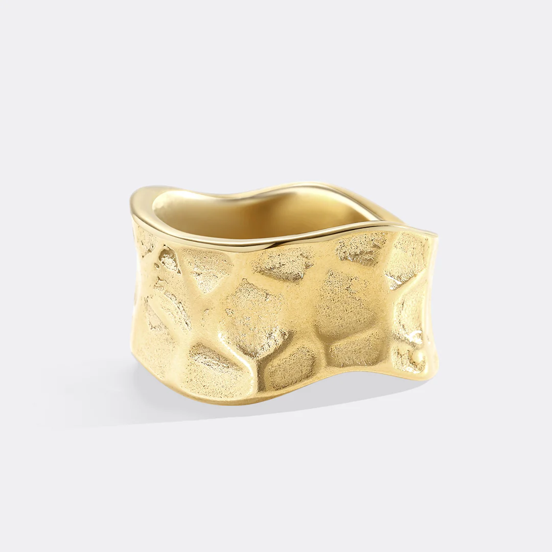 Chunky Textured Ring