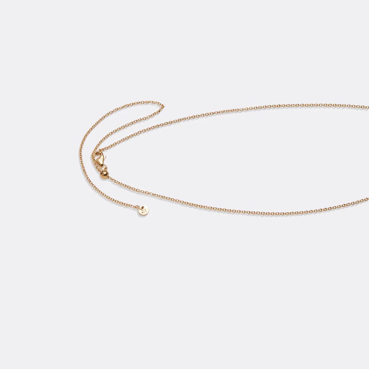 Italian Milano Sterling Silver Adjustable Chain Necklace