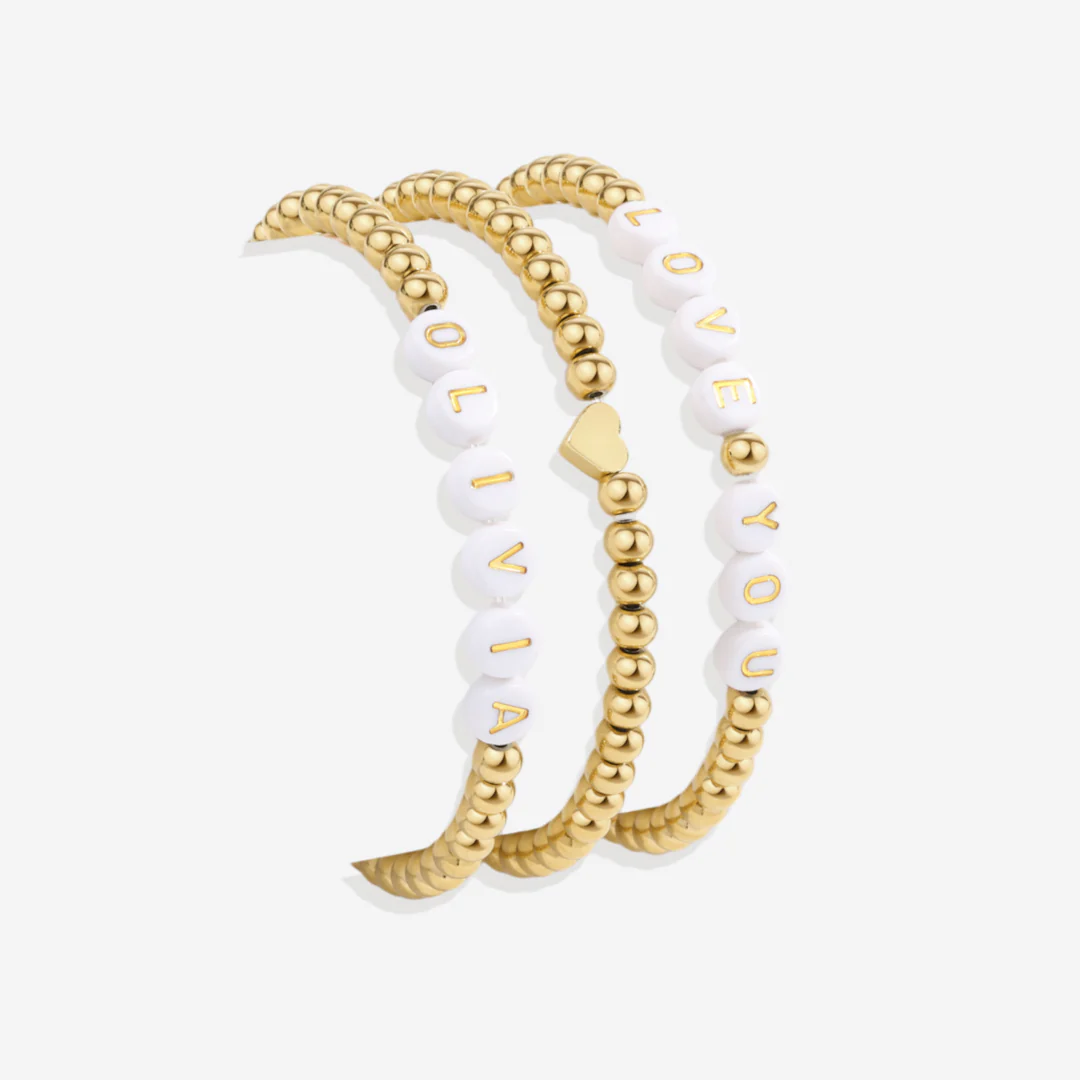 Personalized Word Bracelet
