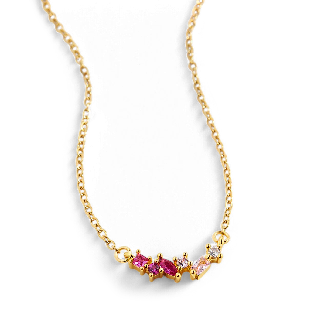 Ombre Birthstone Necklace