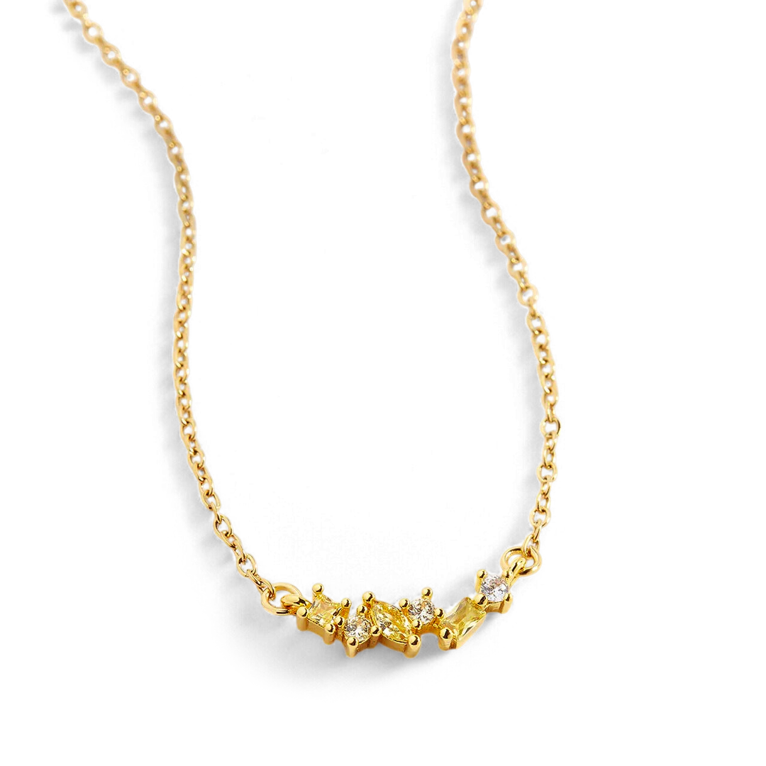 Ombre Birthstone Necklace