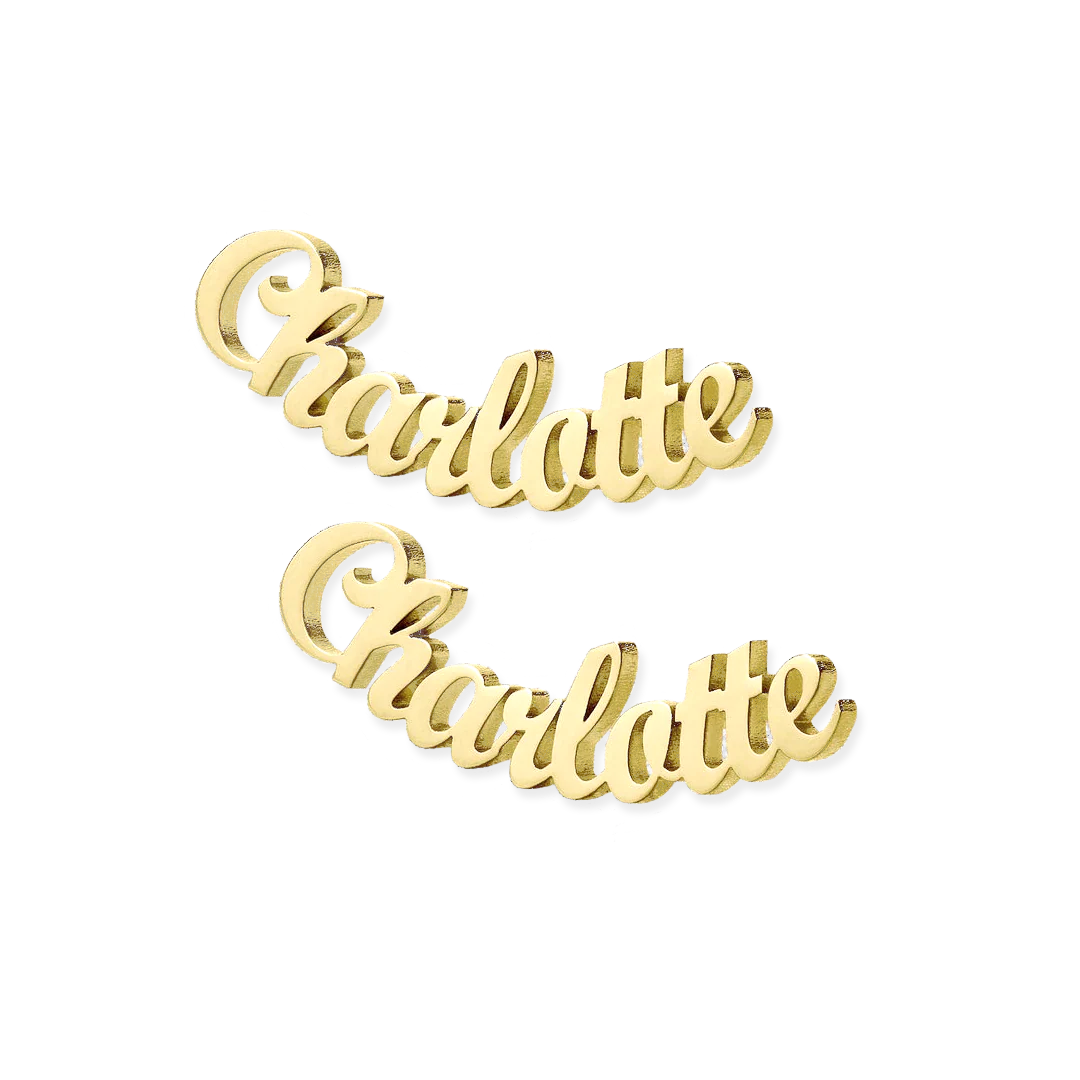 Custom Name Earrings