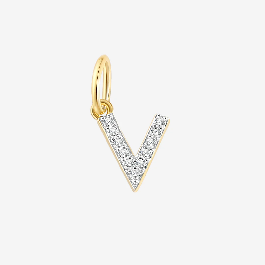 Diamond Initial Charm