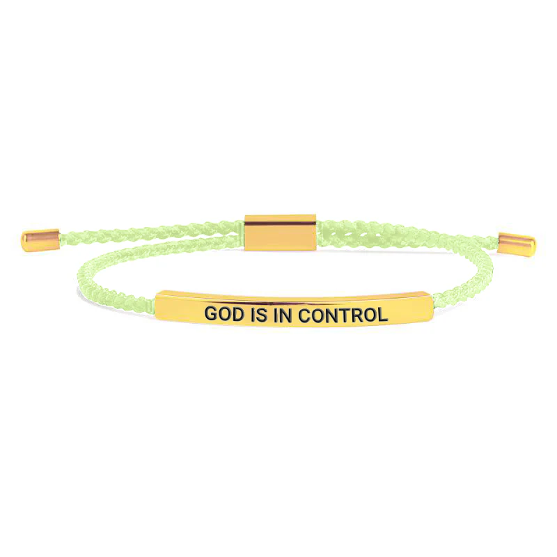 God Is In Control Inspire Bracelet