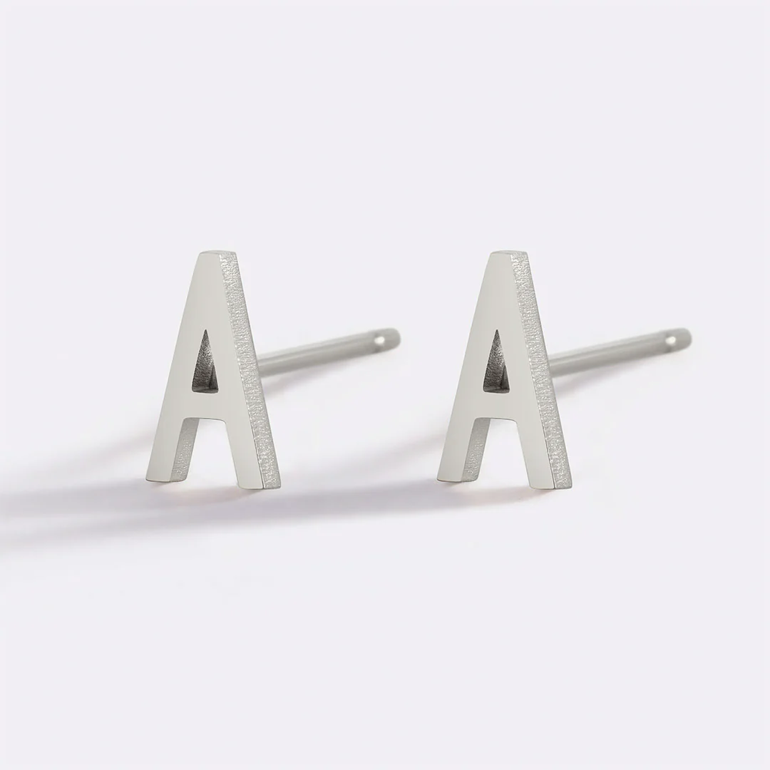 The Skinny Initial Earrings