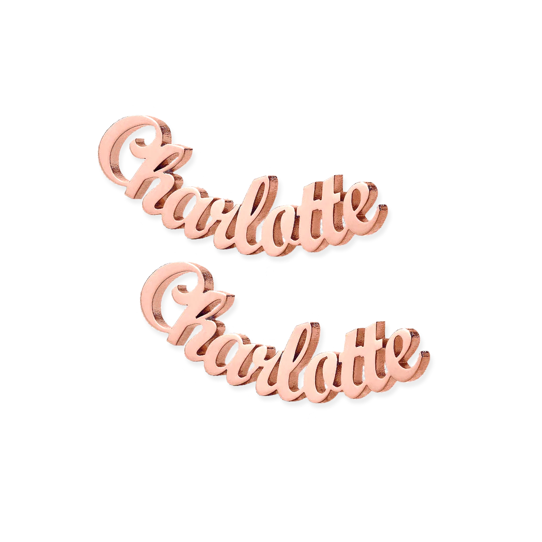 Custom Name Earrings