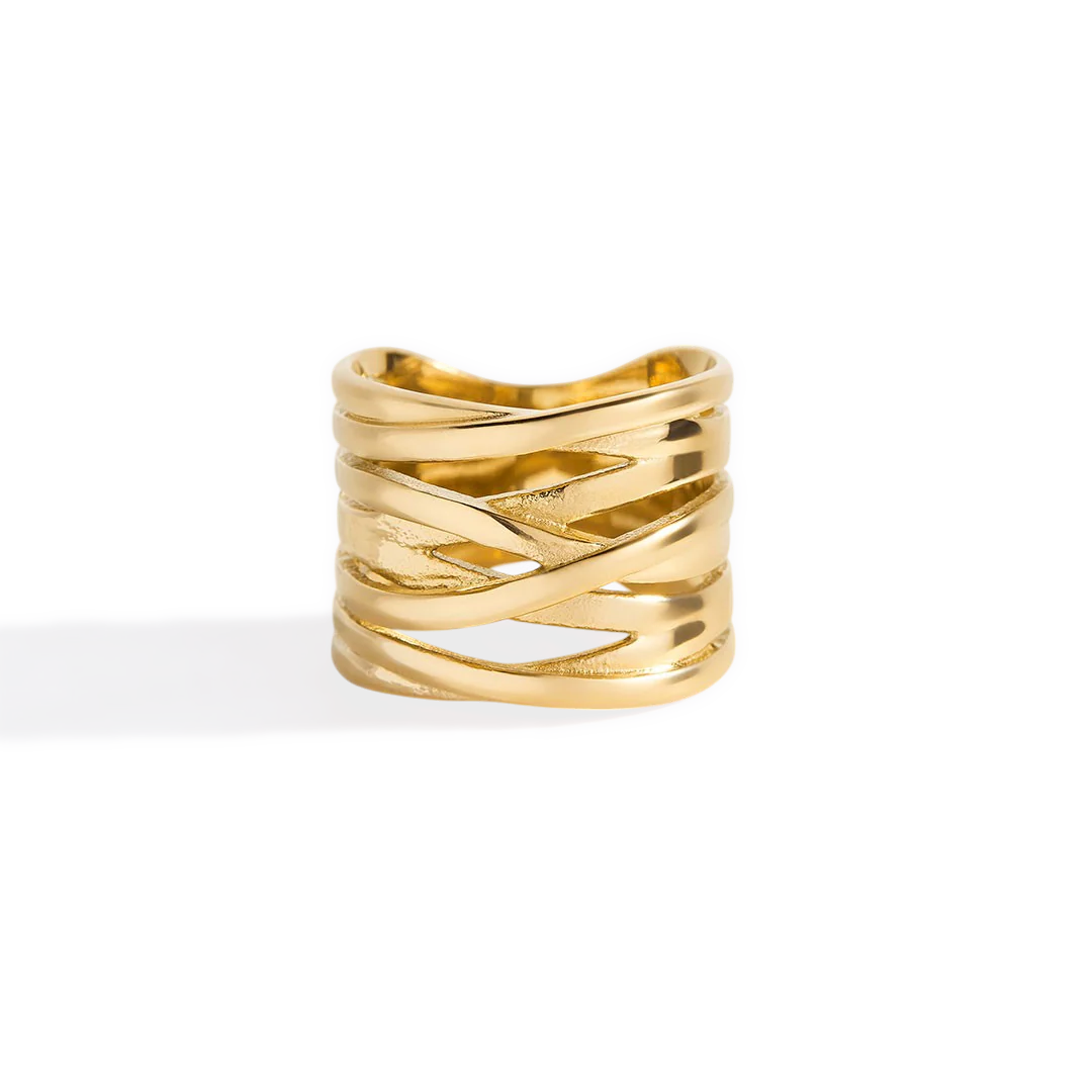 Wire Wrap Statement Ring