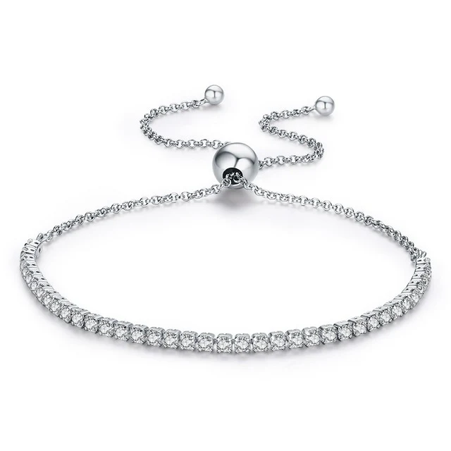 Thin Tennis Bracelet