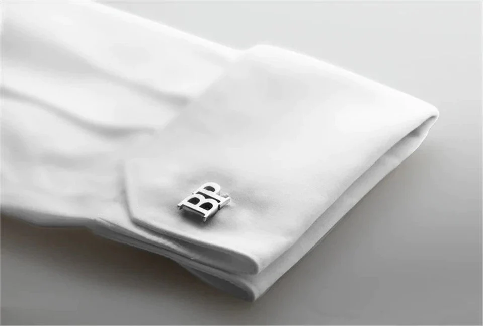 Monogrammed Cufflinks with Initials