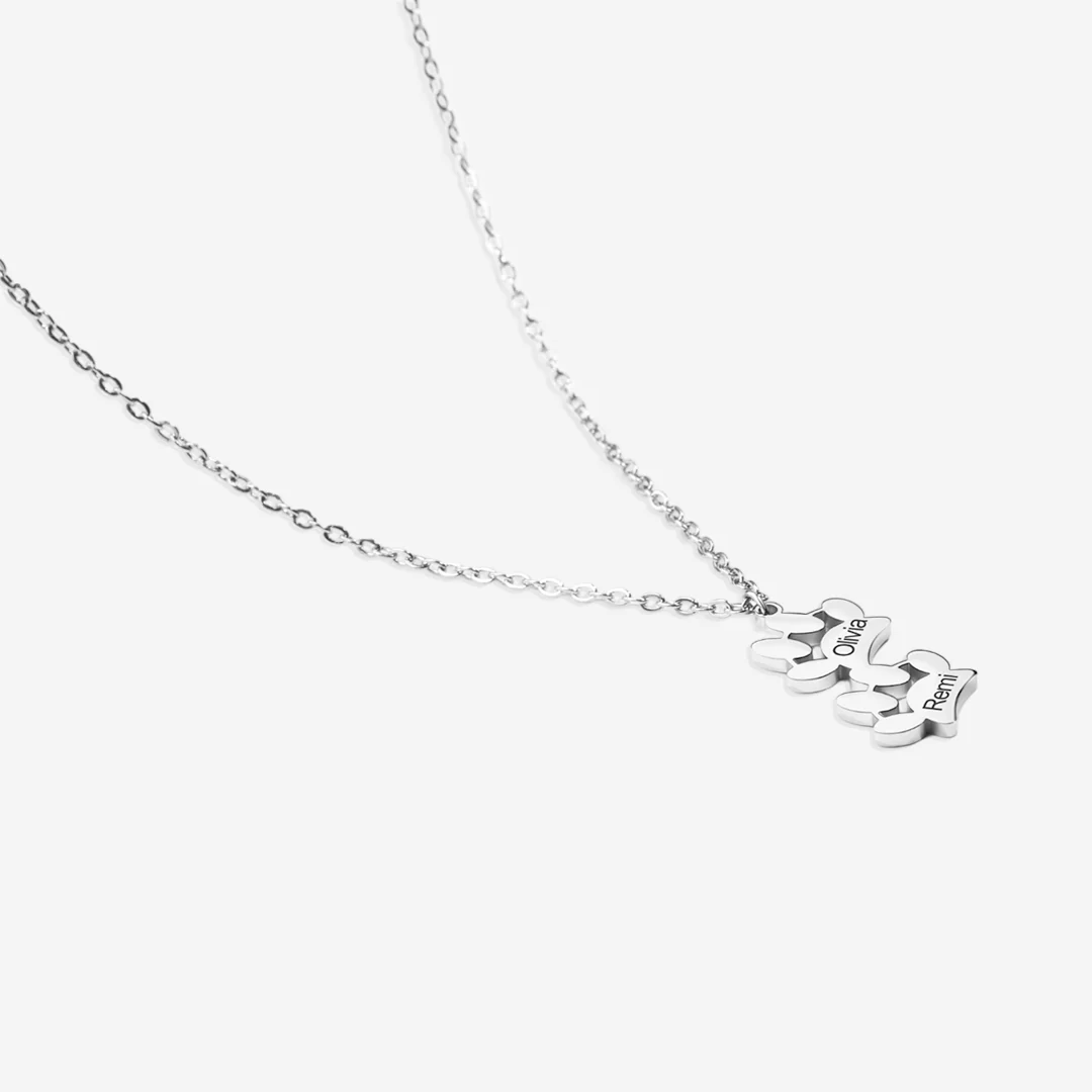 Personalized Paw Print Necklace