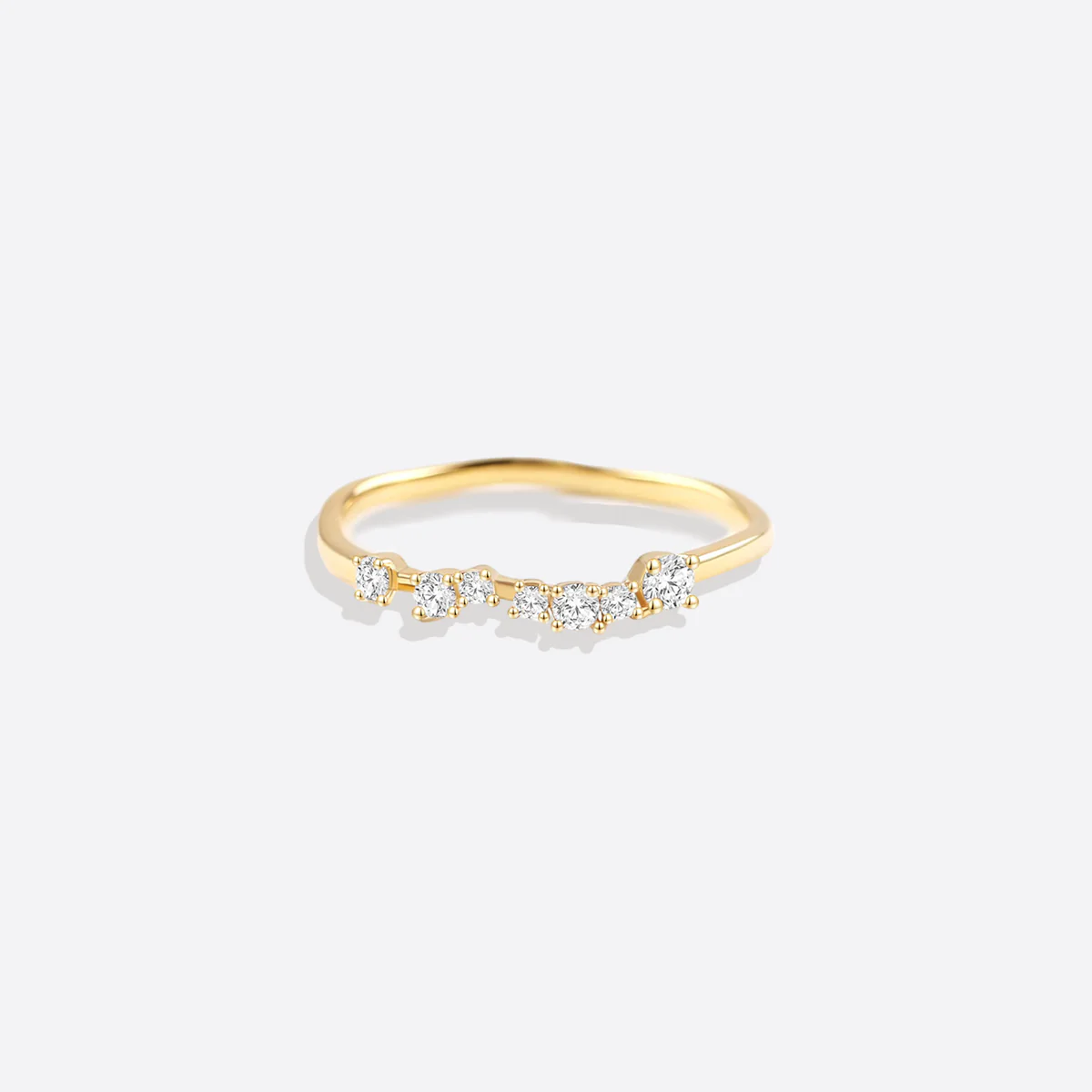 Shimmer Diamond Ring