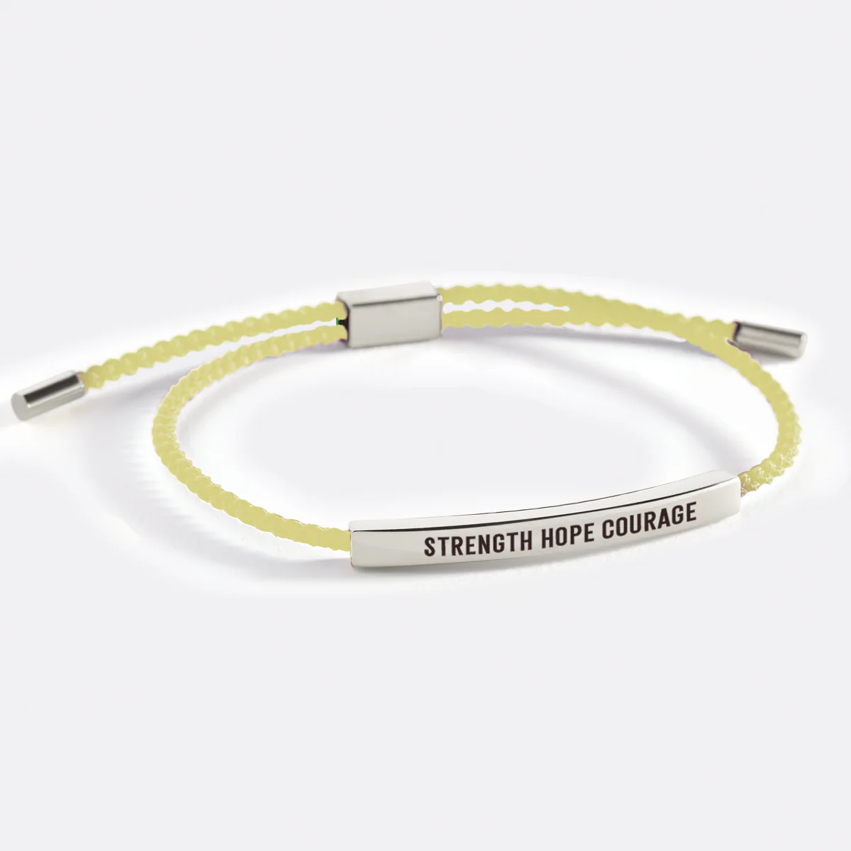 Strength Hope Courage Inspire Bracelet