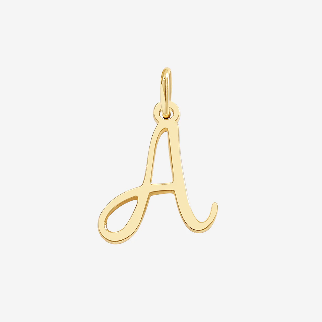 Cursive Initial Charm