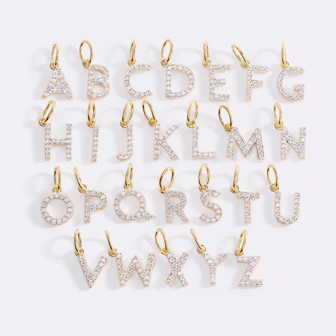 Diamond Initial Charm