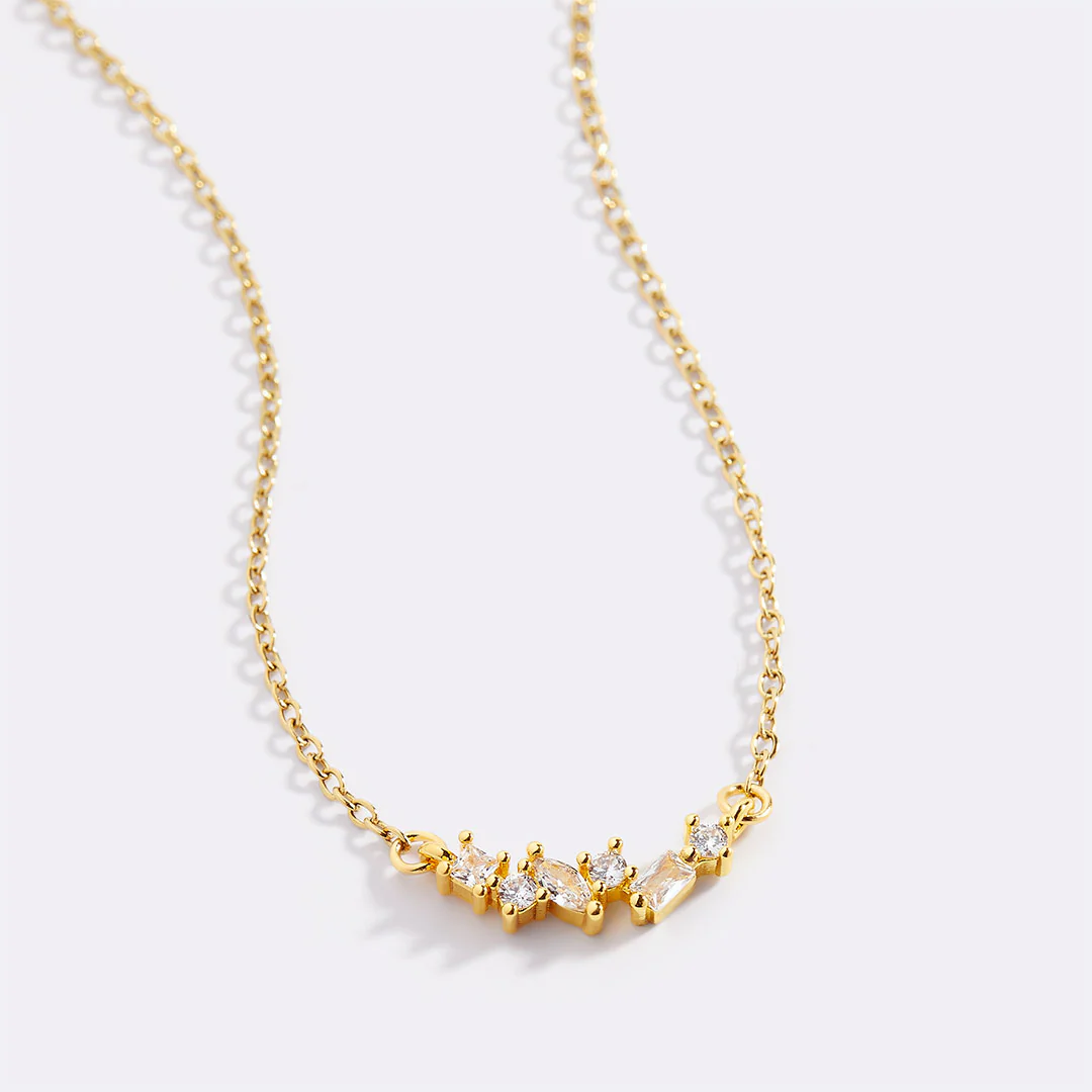 Ombre Birthstone Necklace