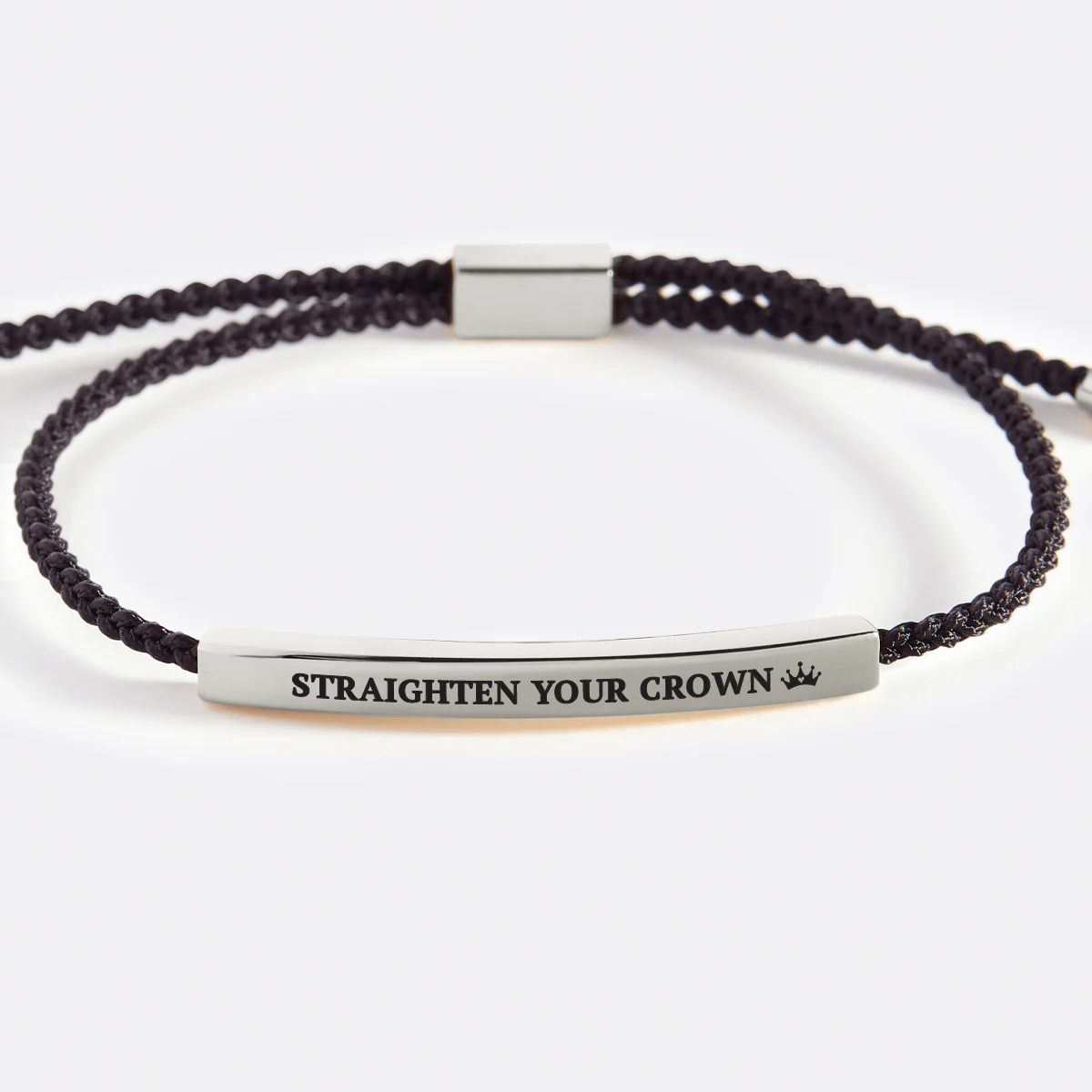 Remember Who You Are and Straighten Your Crown Inspire Bracelet