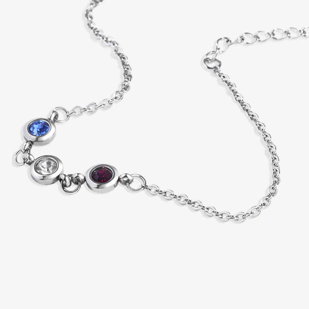 Personalized Birthstone Bracelet