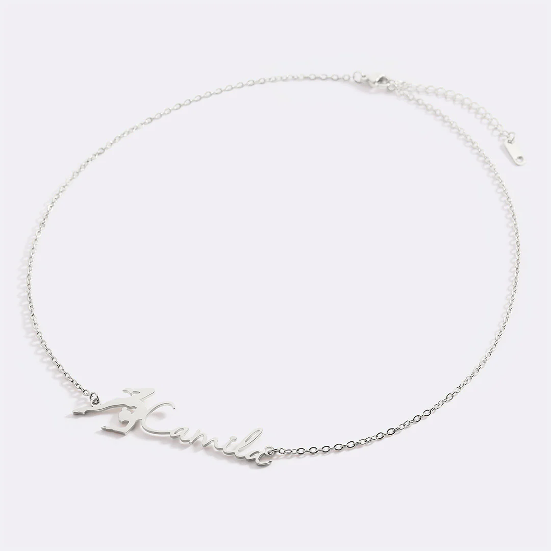 Personalized Gymnastics Necklace