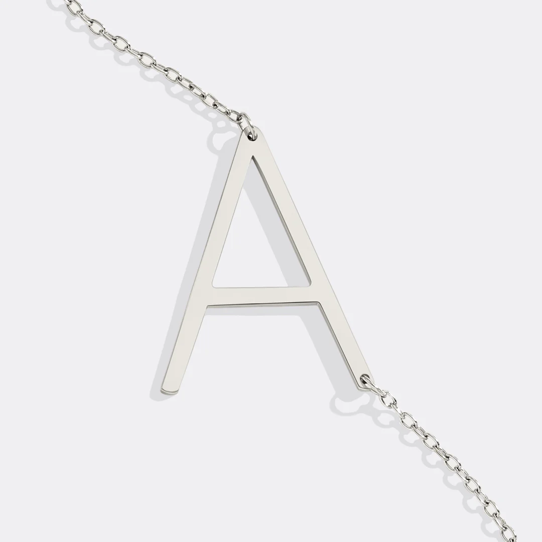 Statement Initial Necklace