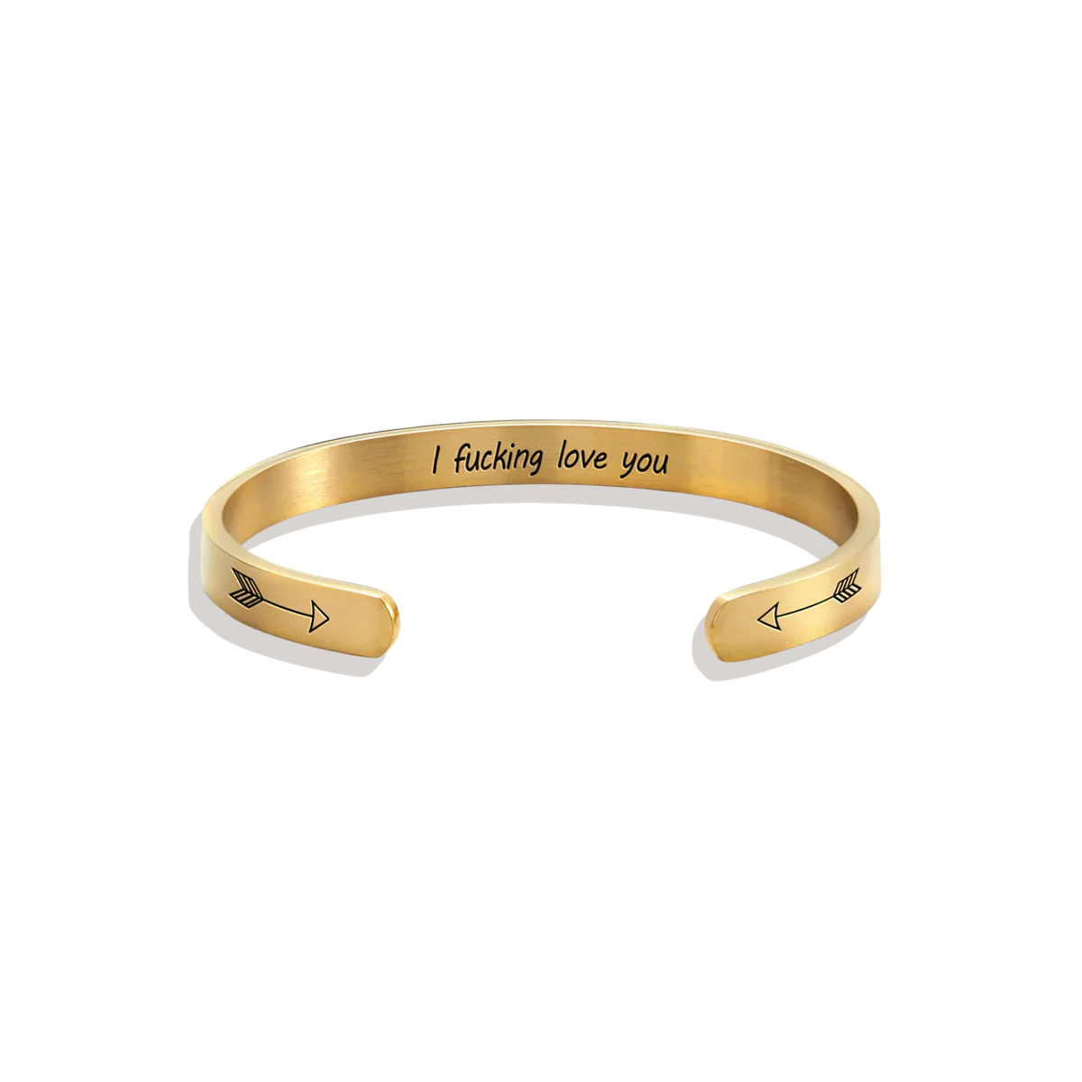 I Fucking Love You Personalizable Cuff Bracelet