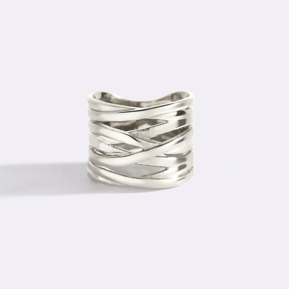 Wire Wrap Statement Ring
