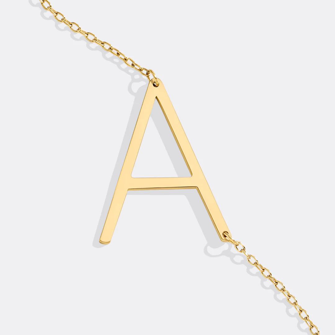 Statement Initial Necklace