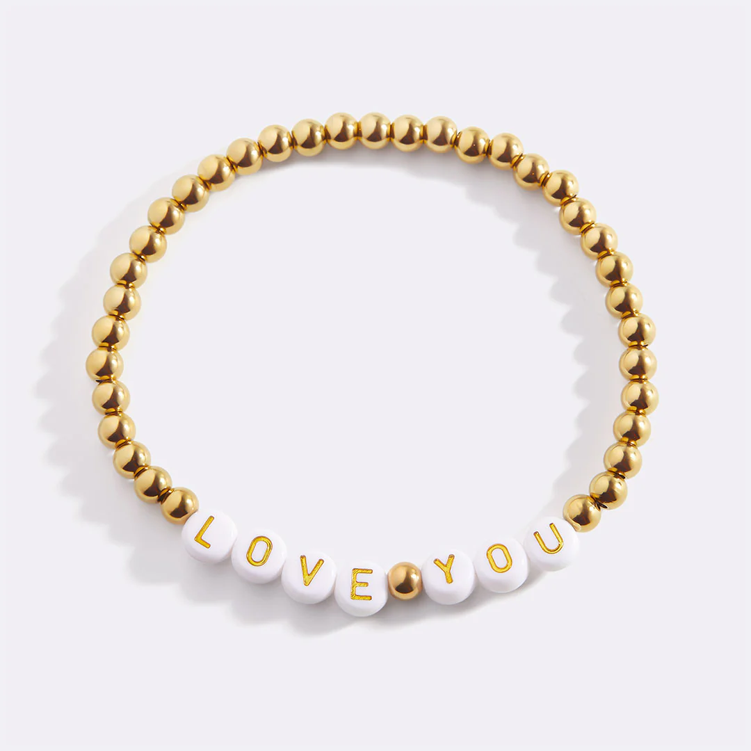 Personalized Word Bracelet