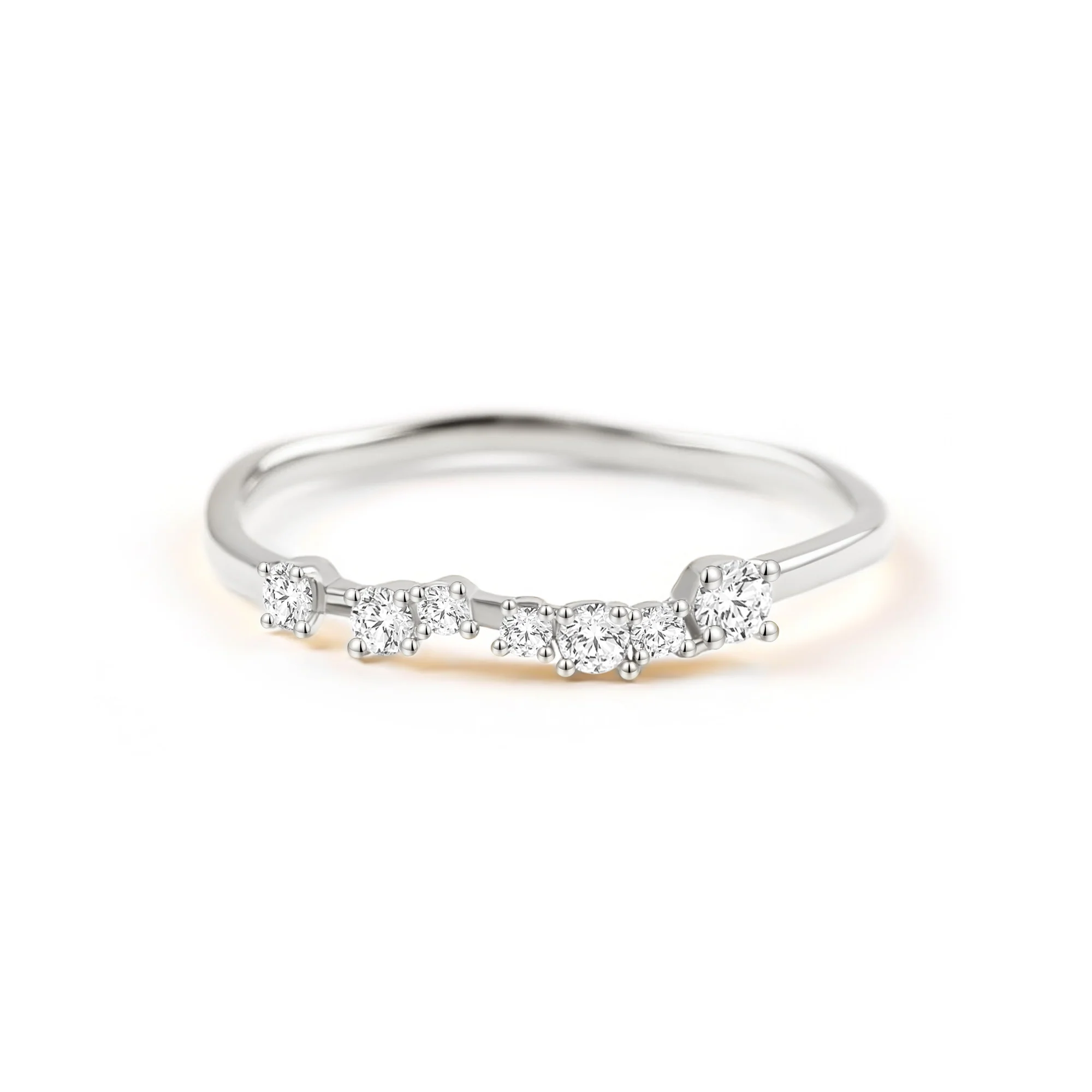 Shimmer Diamond Ring