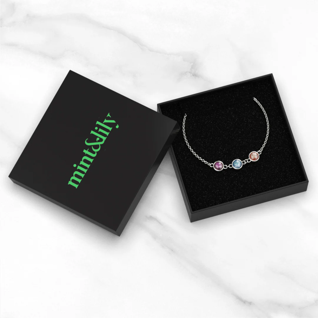 Personalized Birthstone Bracelet