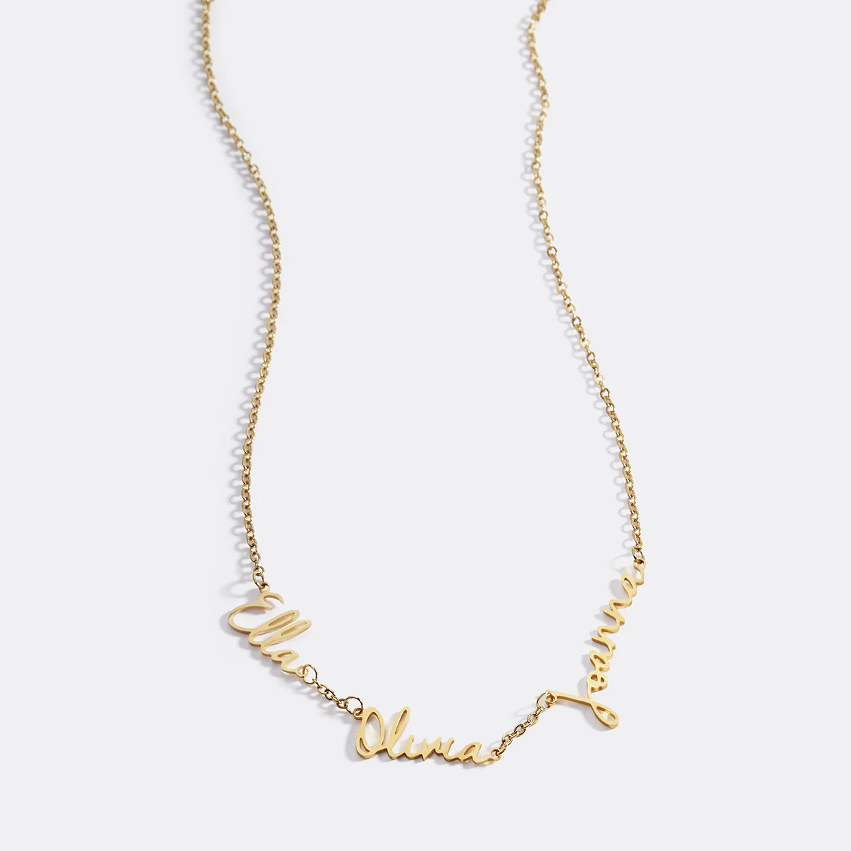 Fairy Multiple Name Necklace | Add Up to 4 Names