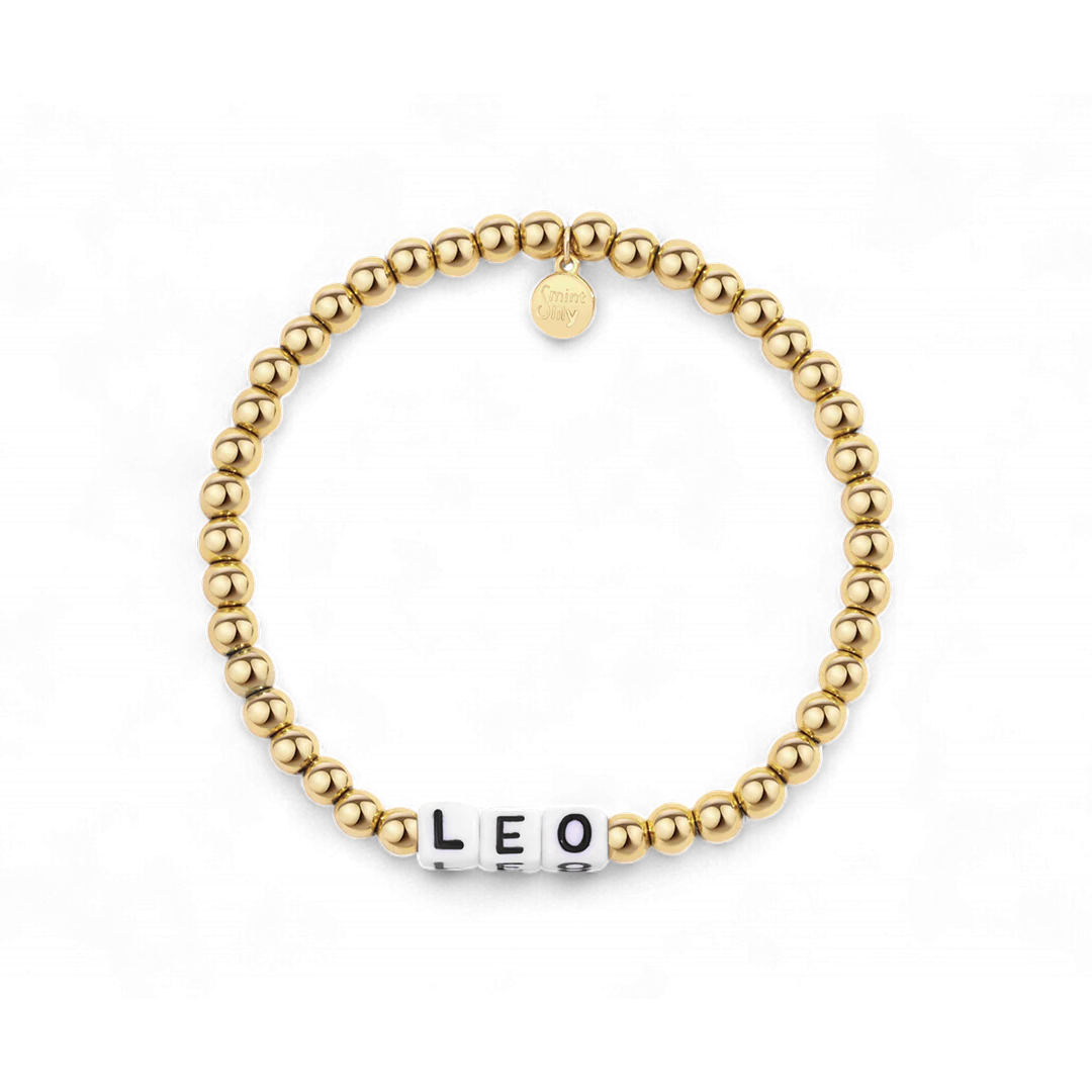 Custom Waterproof Gold Beaded Friendship Bracelet