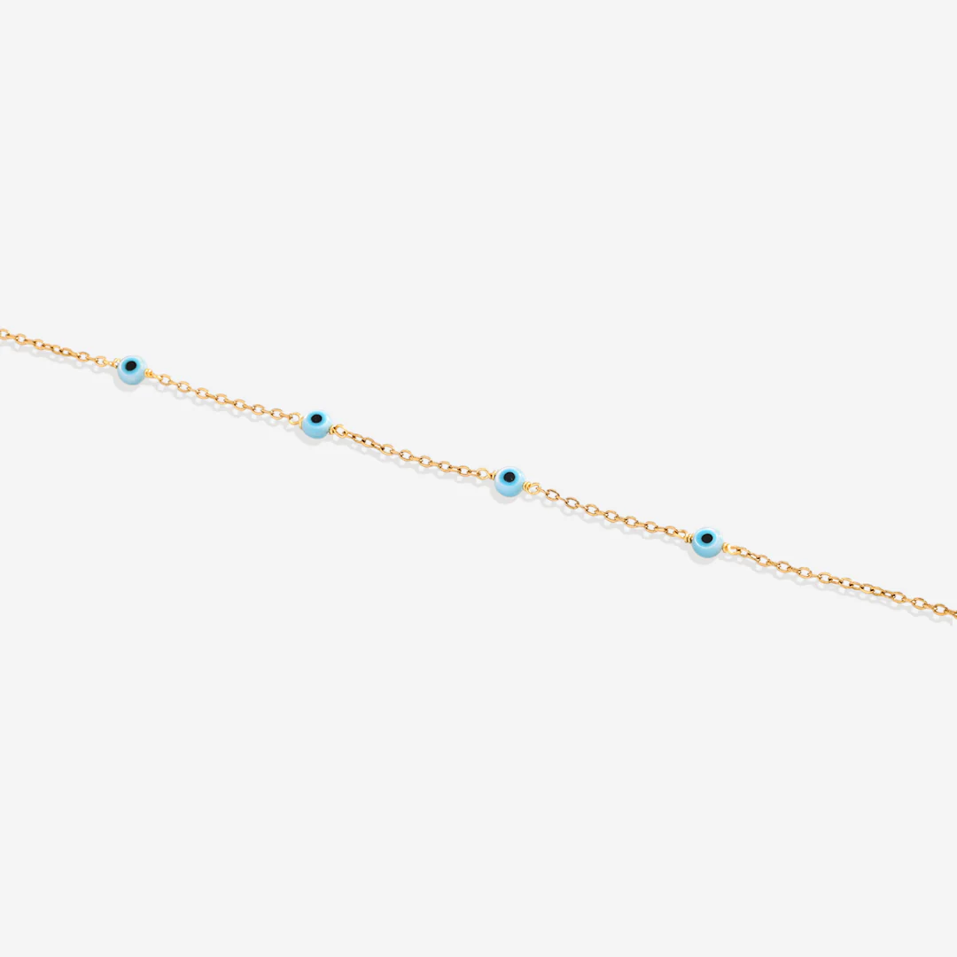 Satellite Evil Eye Bracelet