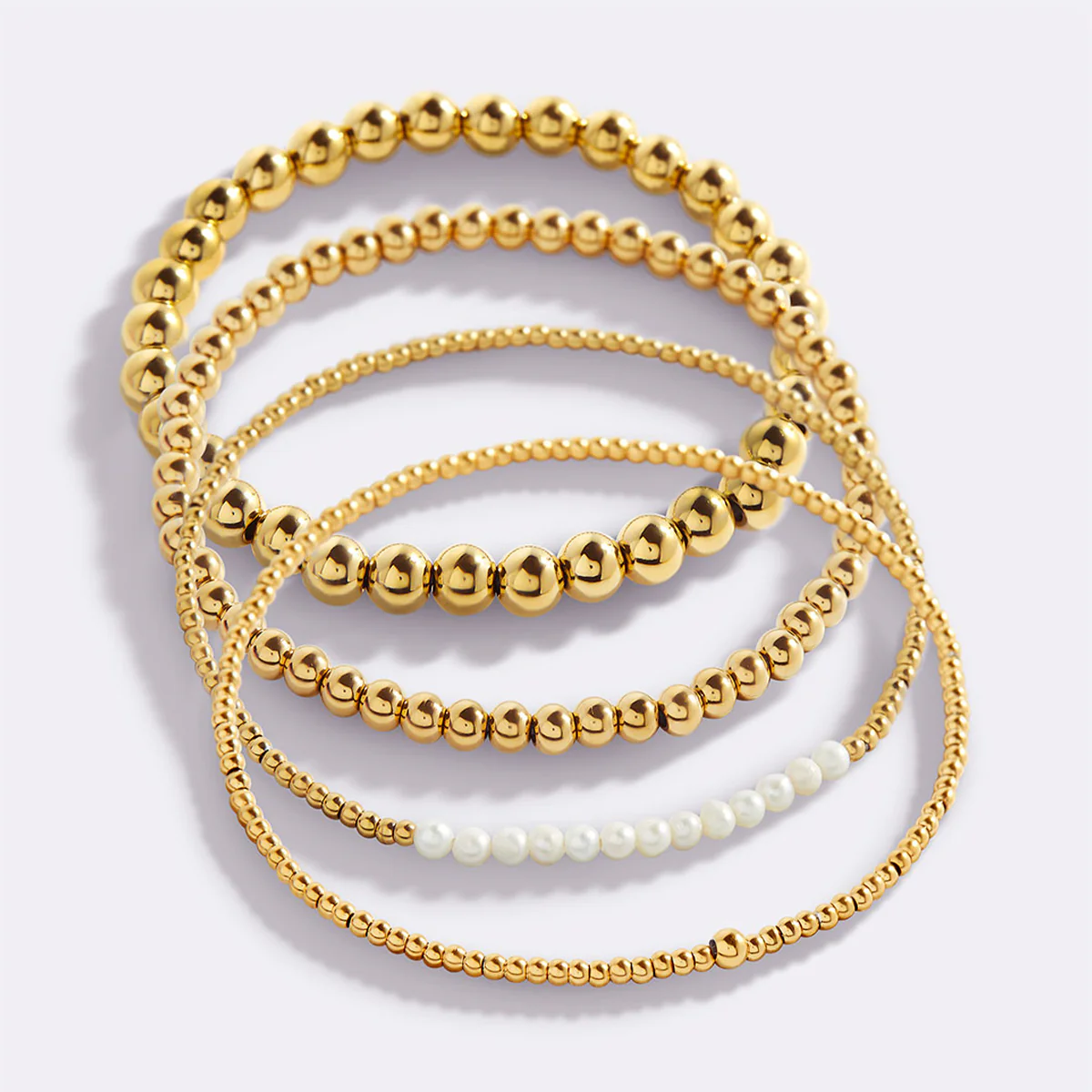 Everyday Pearl Bracelet Stacking Set