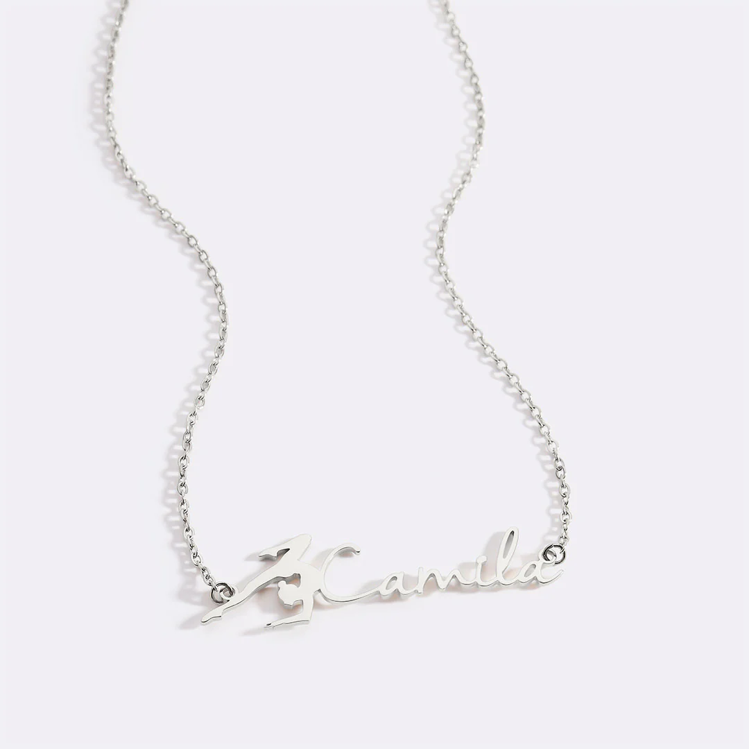 Personalized Gymnastics Necklace