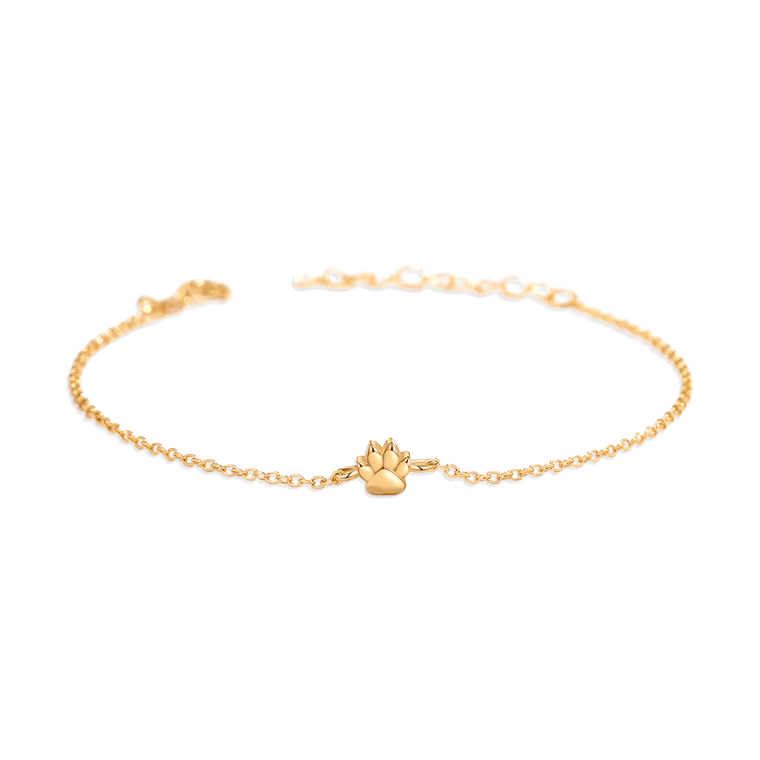 Tiny Pawprint Bracelet