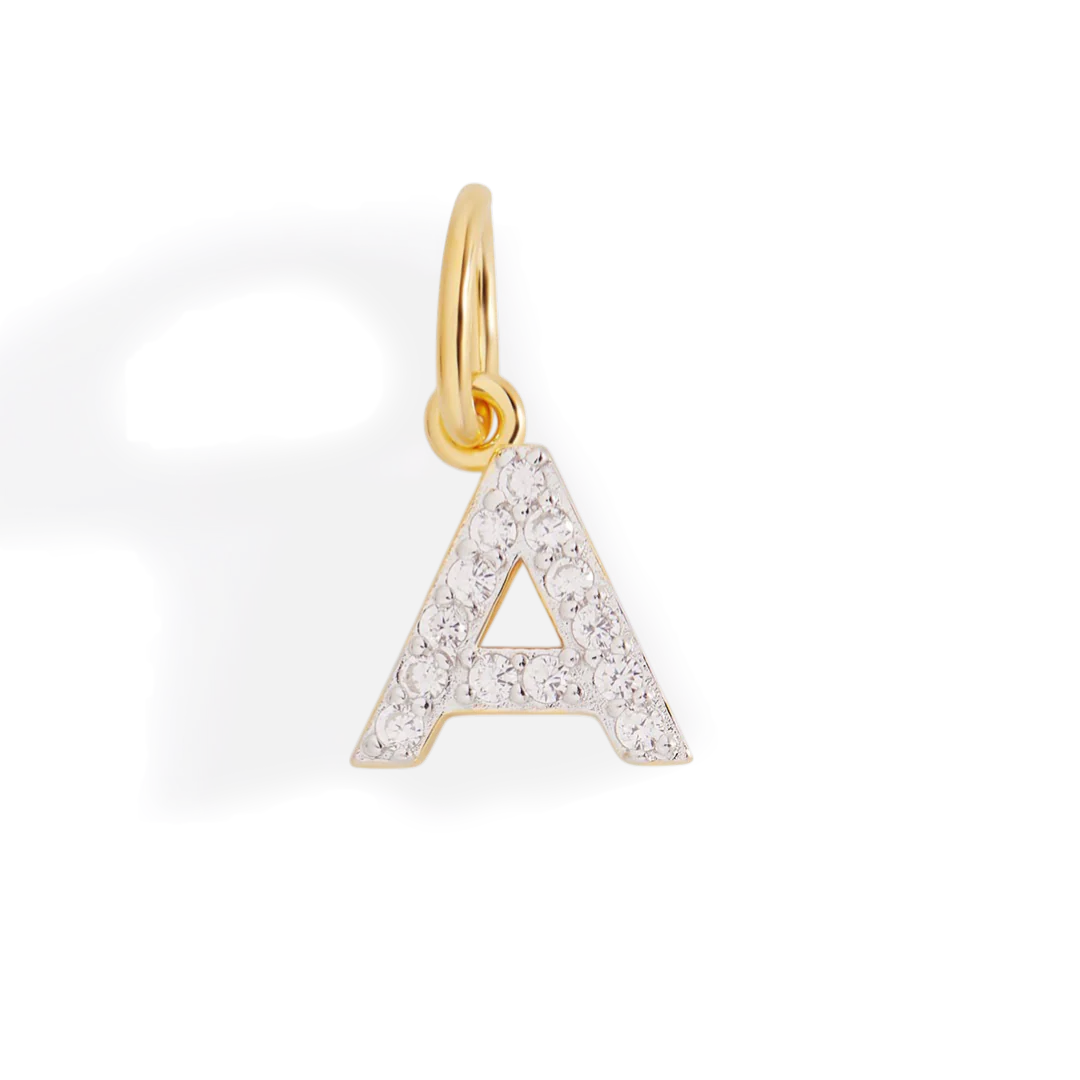 Diamond Initial Charm