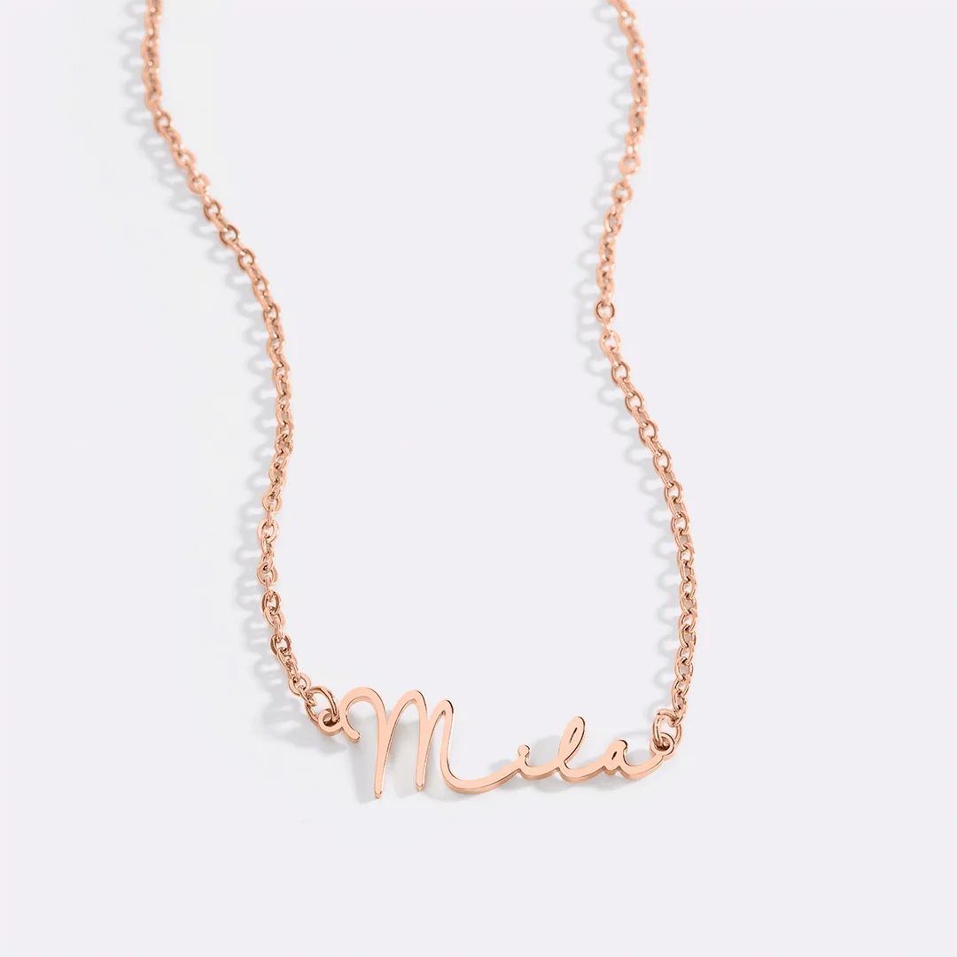 Mon Amour Name Necklace