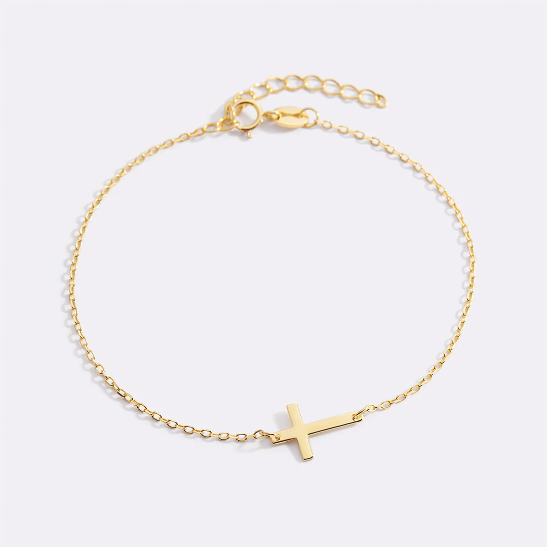 Cross Charm Bracelet