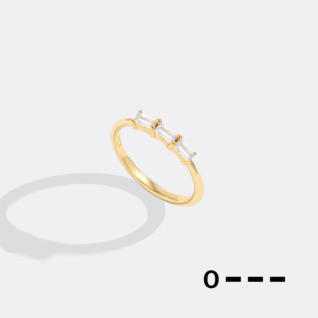 Dainty Personalized Morse Code Ring