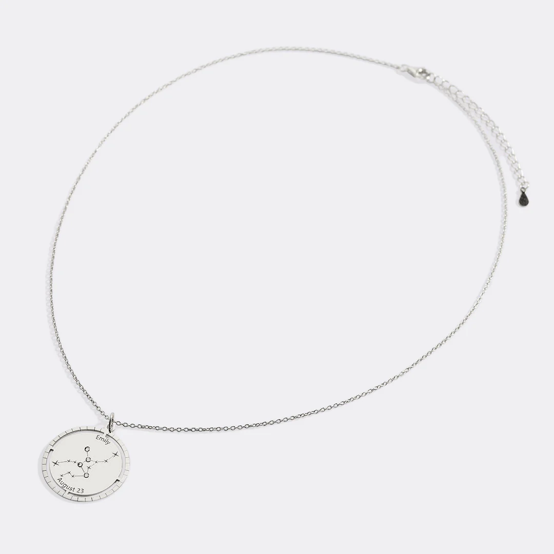 Personalized Constellation Pendant Necklace