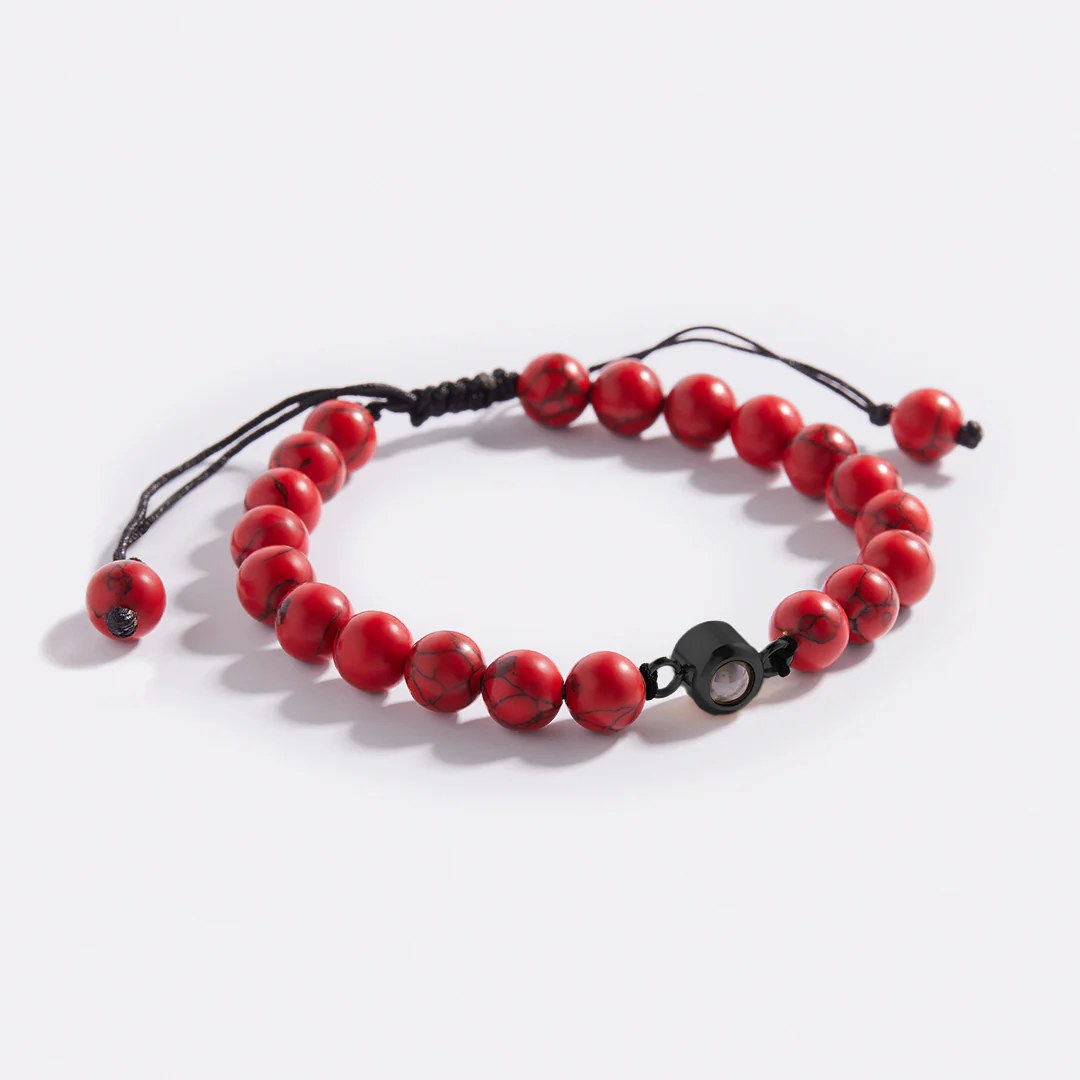 Beaded Photo Bracelet