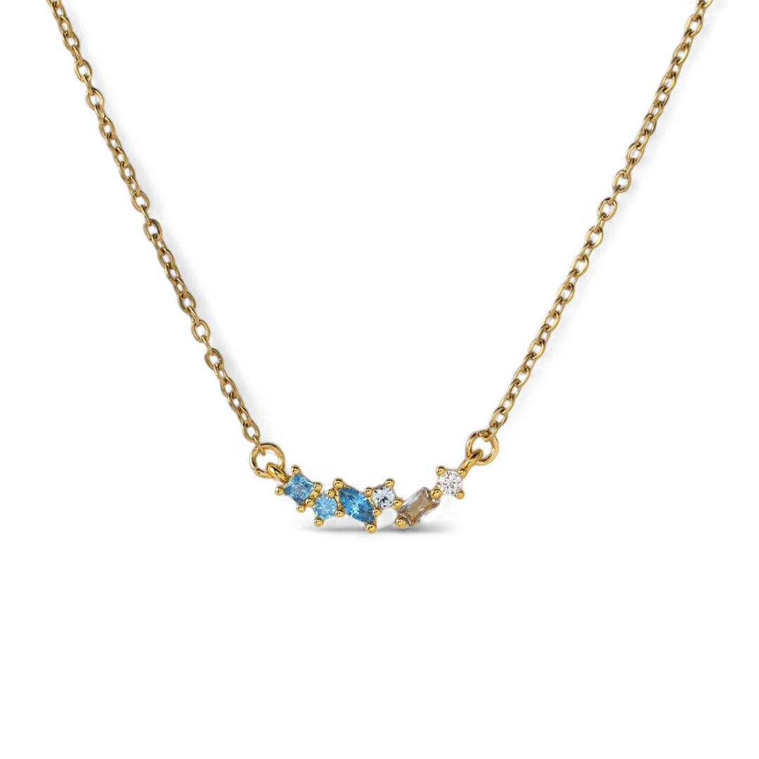 Ombre Birthstone Necklace