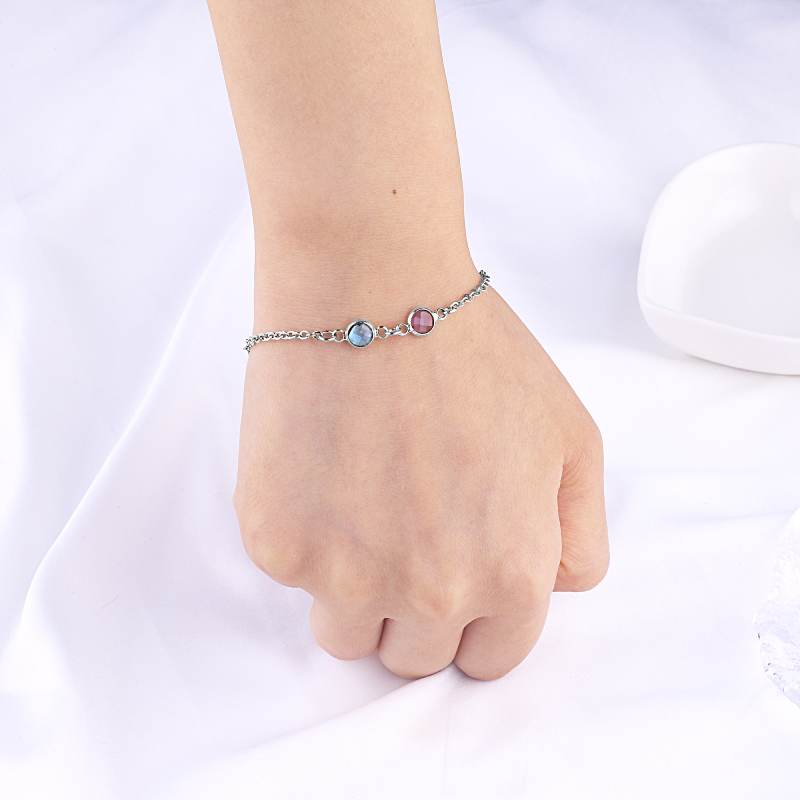 Personalized Birthstone Bracelet