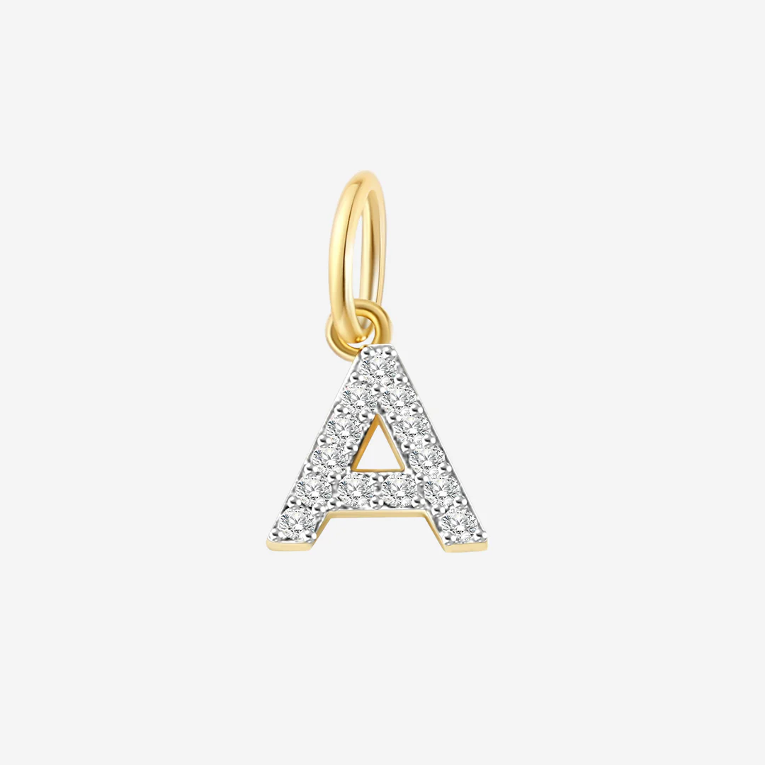 Diamond Initial Charm