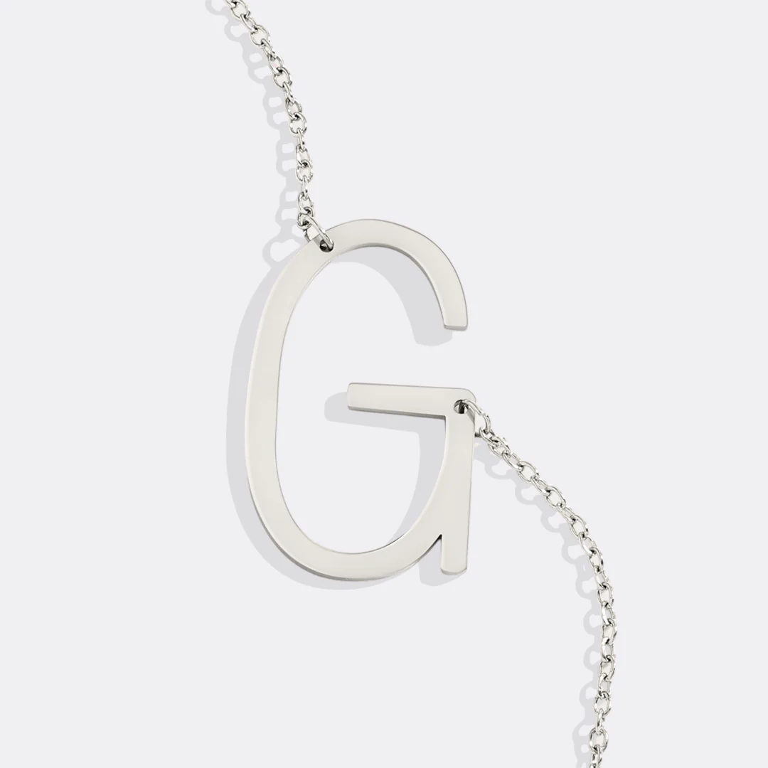 Statement Initial Necklace