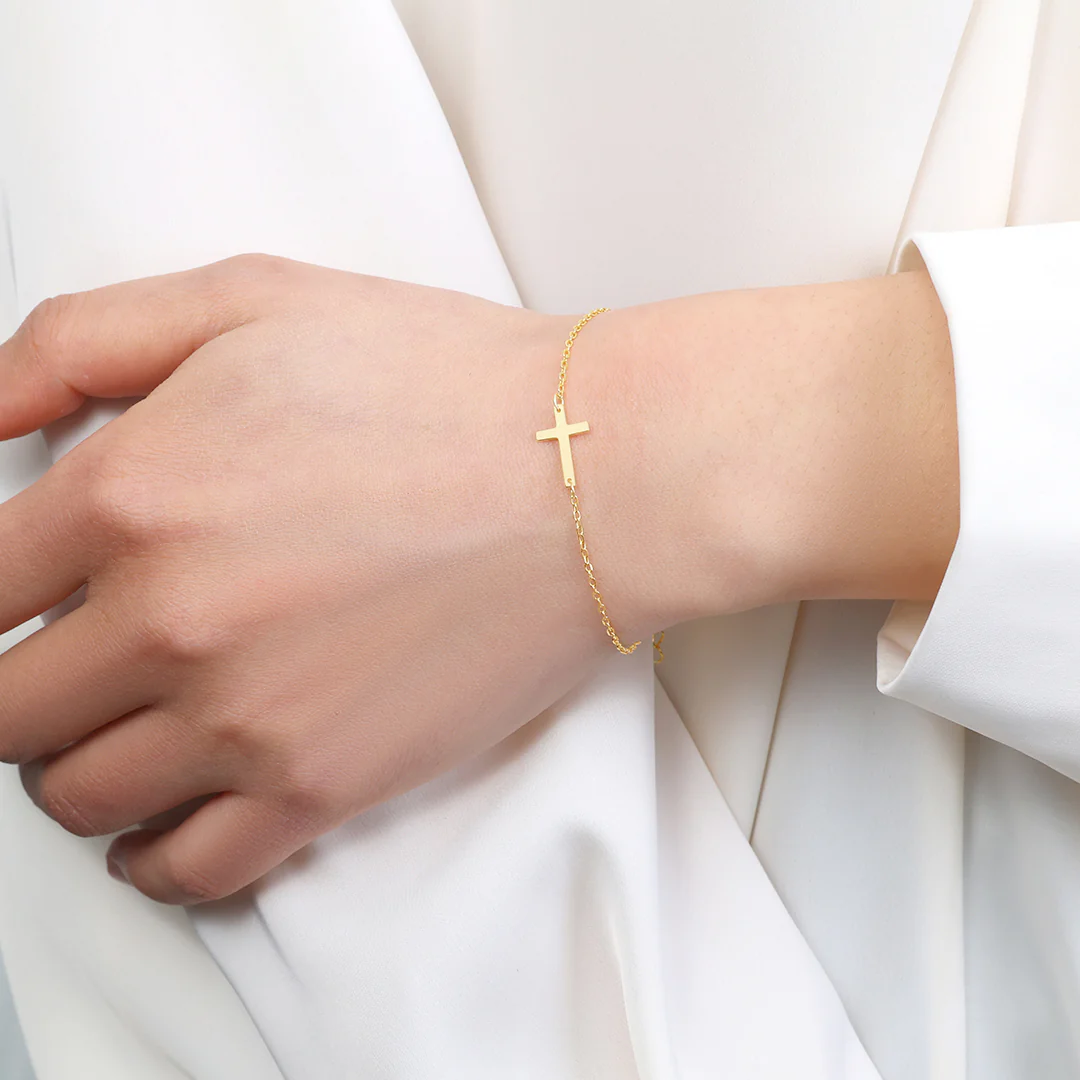 Cross Charm Bracelet