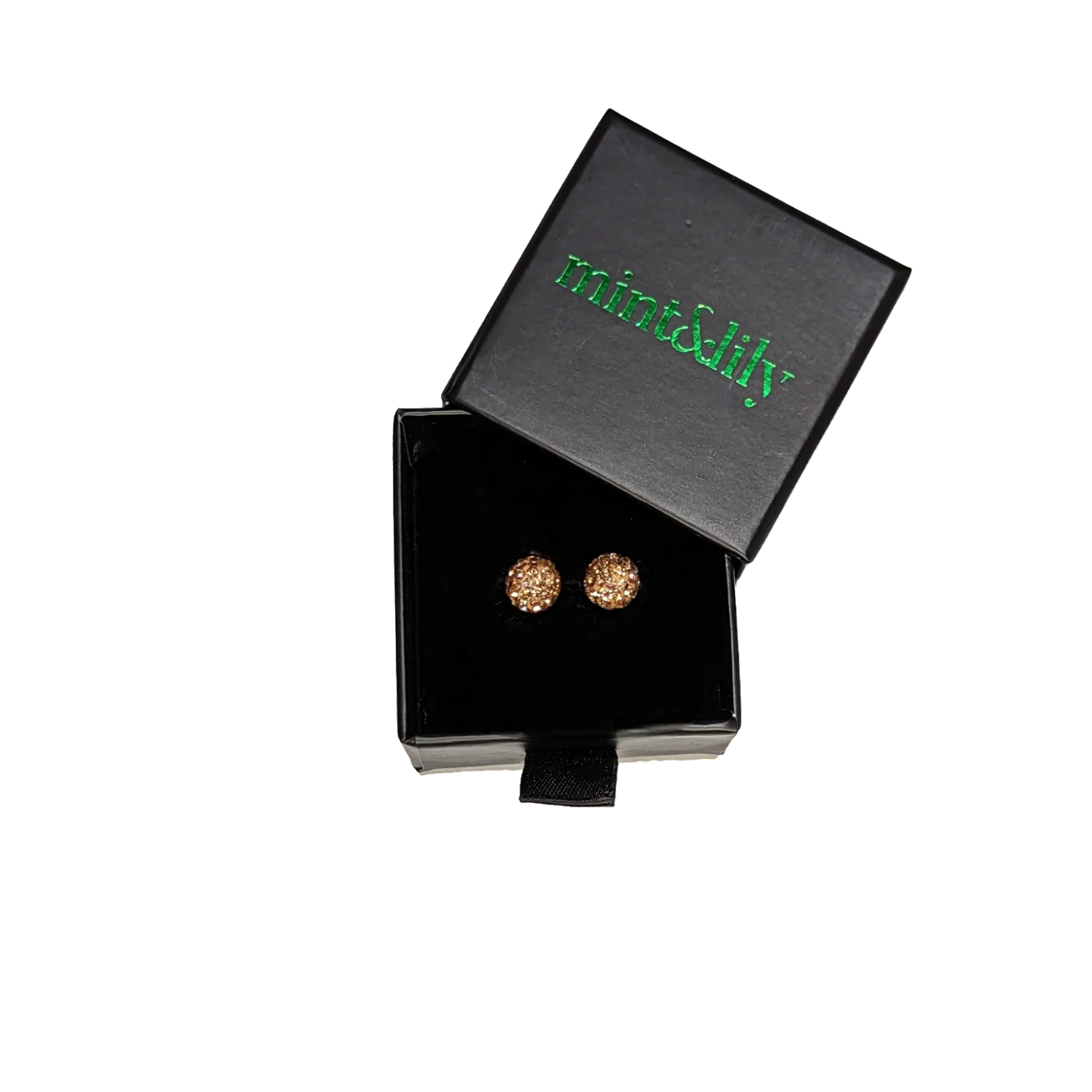 Glittersphere Stud Earrings